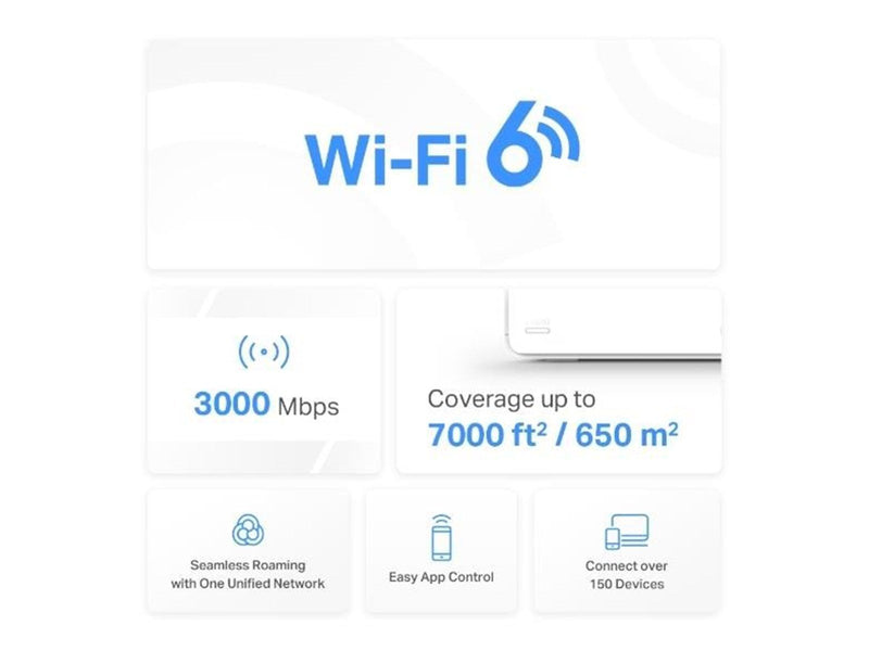 MERCUSYS Halo H80X (3-pack) - Mesh router