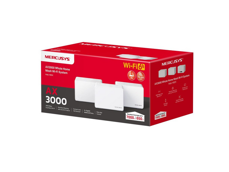 MERCUSYS Halo H80X (3-pack) - Mesh router