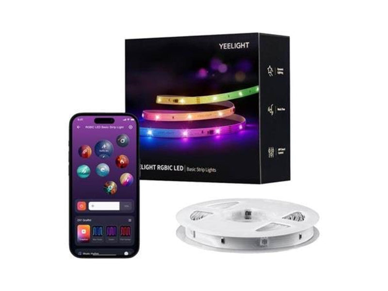 Yeelight LED RGBIC Basic Strip Lights 12m
