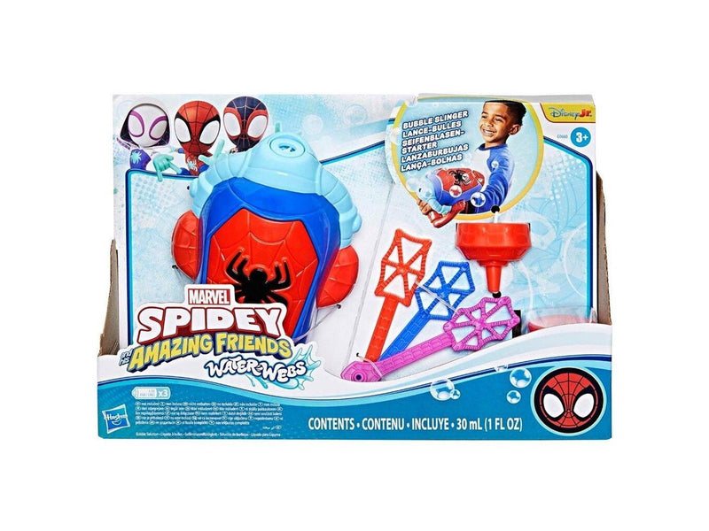 Spidey and His Amazing Friends Spidey & Friends Water-Webs Bubble Slinger