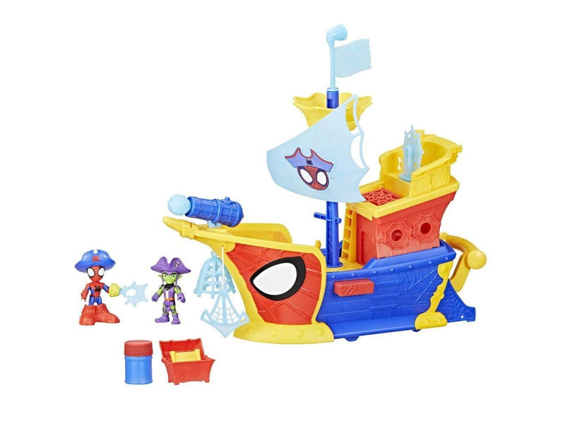 Spidey and His Amazing Friends Water-Webs Bubble Pirate Ship