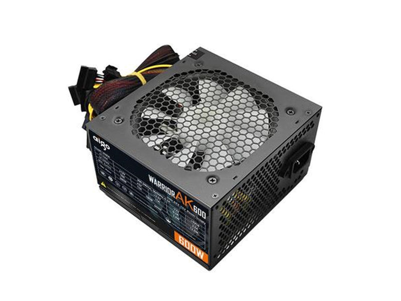 Aigo AK600 RGB Power Supply Netzteile - 600 Watt - 120 mm - ATX 2.4 - 80 Plus
