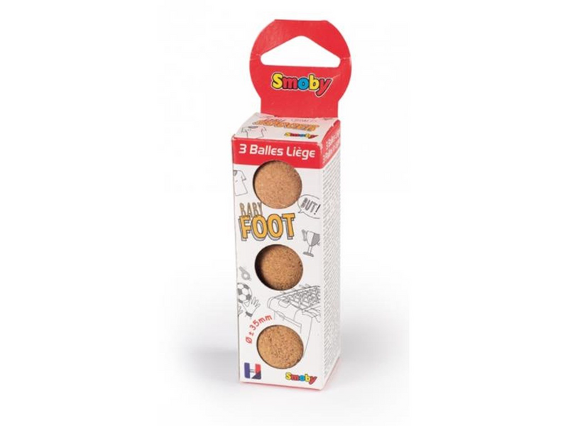 Smoby Table Football Balls Cork 3 pcs.