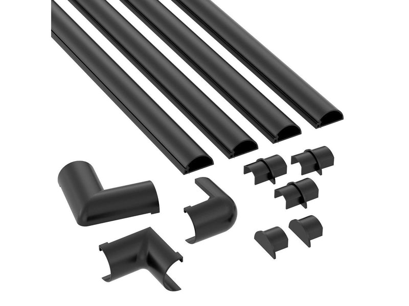 D-LINE Trunking Kit 20x10 4x 1.0m Black
