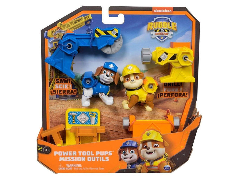 Rubble & Crew Power Tool Pups 2 Pack