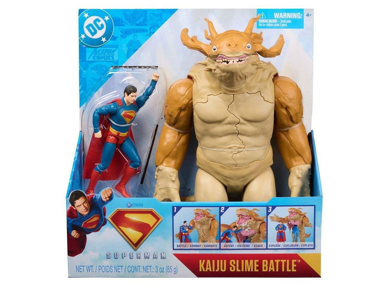 Superman Movie Kaiju Slime Explosion Battle