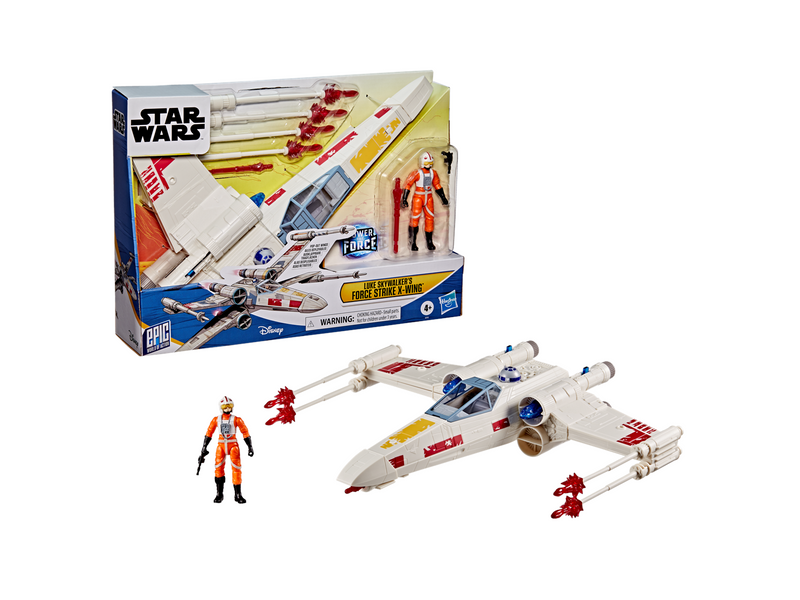 Star Wars Epic World of Action Luke Skywalker's Force Strike X-wing