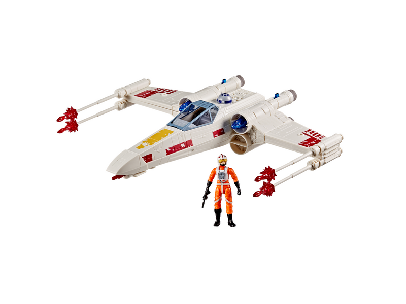 Star Wars Epic World of Action Luke Skywalker's Force Strike X-wing