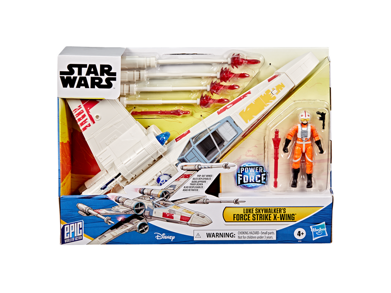 Star Wars Epic World of Action Luke Skywalker's Force Strike X-wing