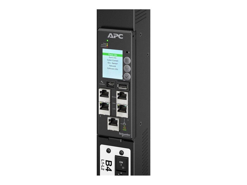 APC NetShelter Rack PDU Advanced - Gen 2 - power distribution unit - metered 11kW 400V 16A or 415V 20A 520P6 - 11.5 kW - 11500 V