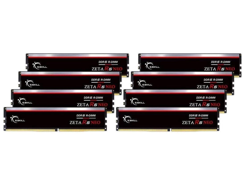 G.Skill Zeta R5 Neo DDR5-6400 - 384GB - CL32 - Octa Channel (8 pcs) - Intel XMP - Schwarz