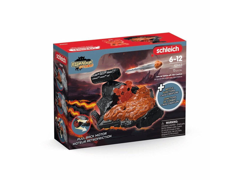 Schleich Lava Jet Vehicle with Mini Creature