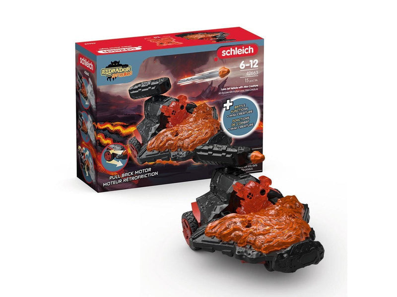 Schleich Lava Jet Vehicle with Mini Creature