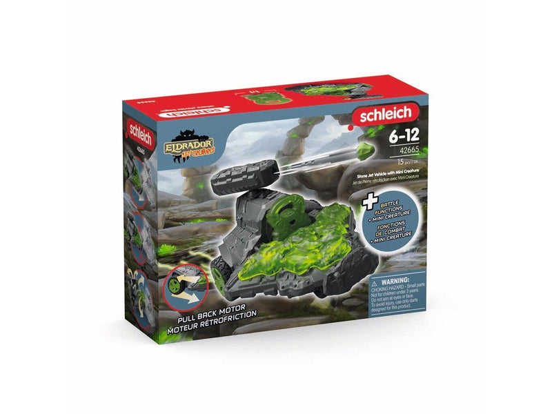 Schleich Stone Jet Vehicle with Mini Creature