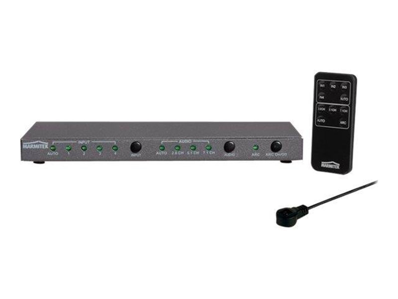 Marmitek Connect 621 UHD 2.0 - video/audio switch - 4 ports