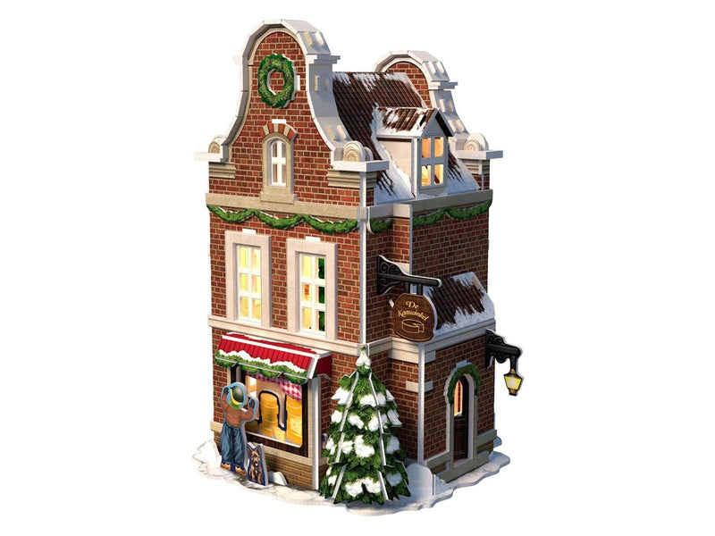 Cubic Fun 3D Puzzle Cheese Shop with LED Lighting 3D Puzzle