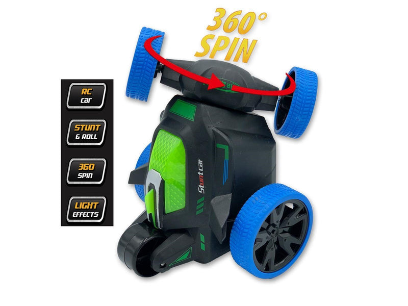 Gear2play - RC Stunt & Roll Remote Control Car Blue