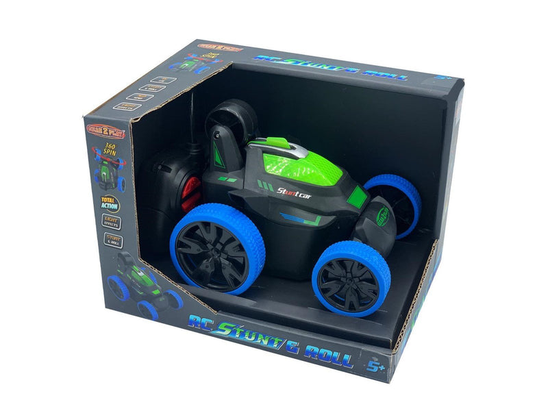 Gear2play - RC Stunt & Roll Remote Control Car Blue