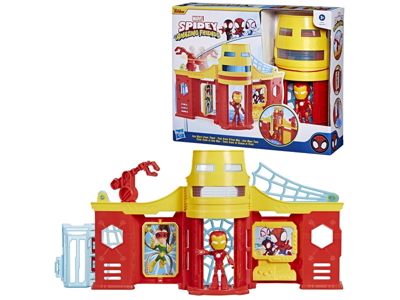 Spidey and His Amazing Friends Marvel Stark Tower Playset