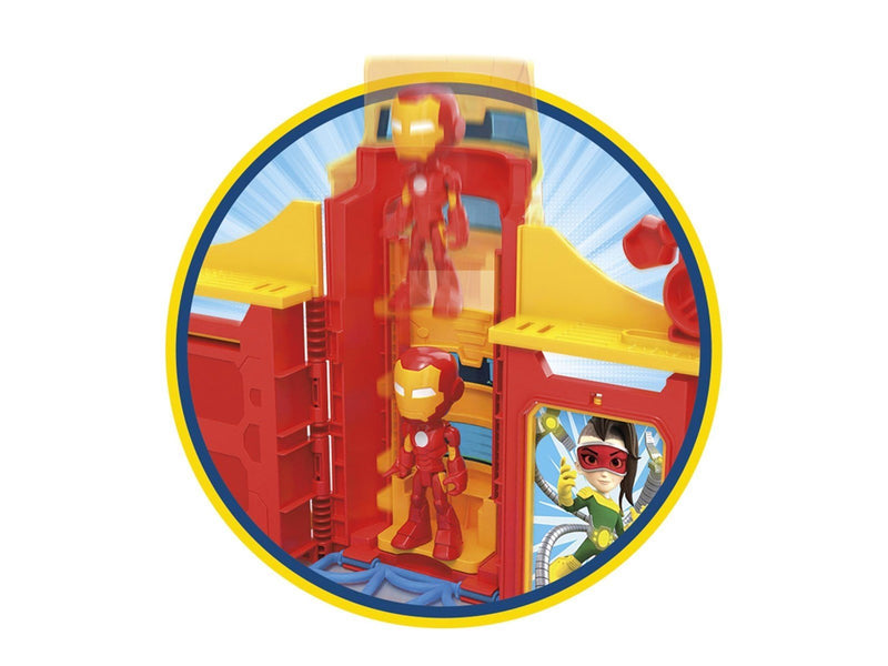 Spidey and His Amazing Friends Marvel Stark Tower Playset