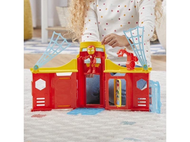 Spidey and His Amazing Friends Marvel Stark Tower Playset