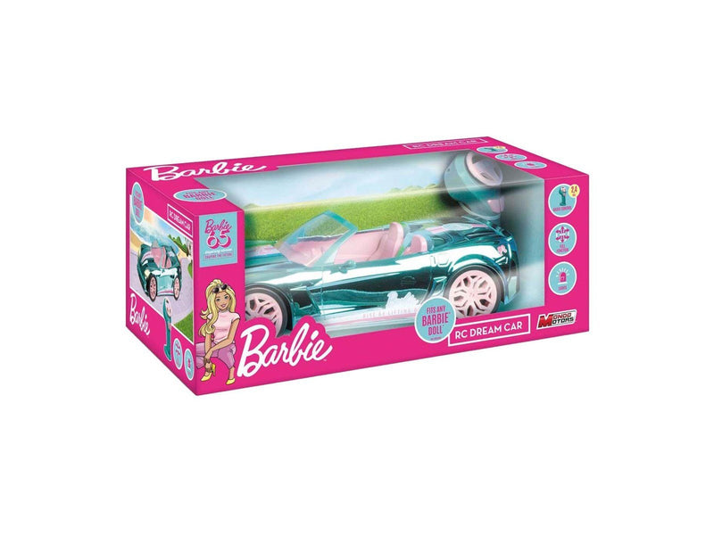 Mattel - Barbie Mondo Motors RC Remote Control Car - Chrome Plated Blue 65th Anniversary Edition