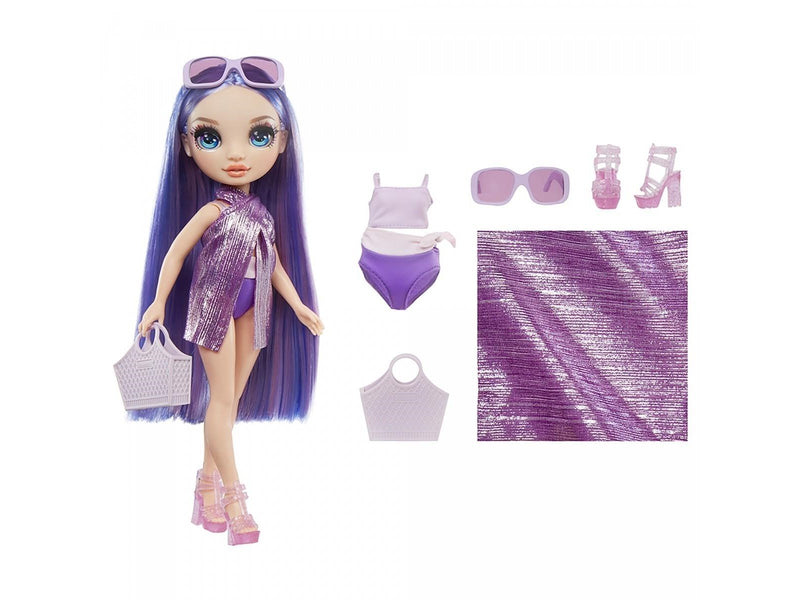 MGA Rainbow High Swim & Style Pop - Violet