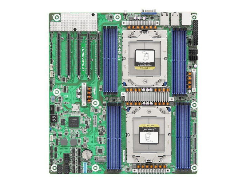 ASRock Rack TURIN2D16-2T - motherboard - SSI EEB - LGA6096 Socket Mainboard - LGA6096 Socket socket - DDR5 RAM - SSI (Server)