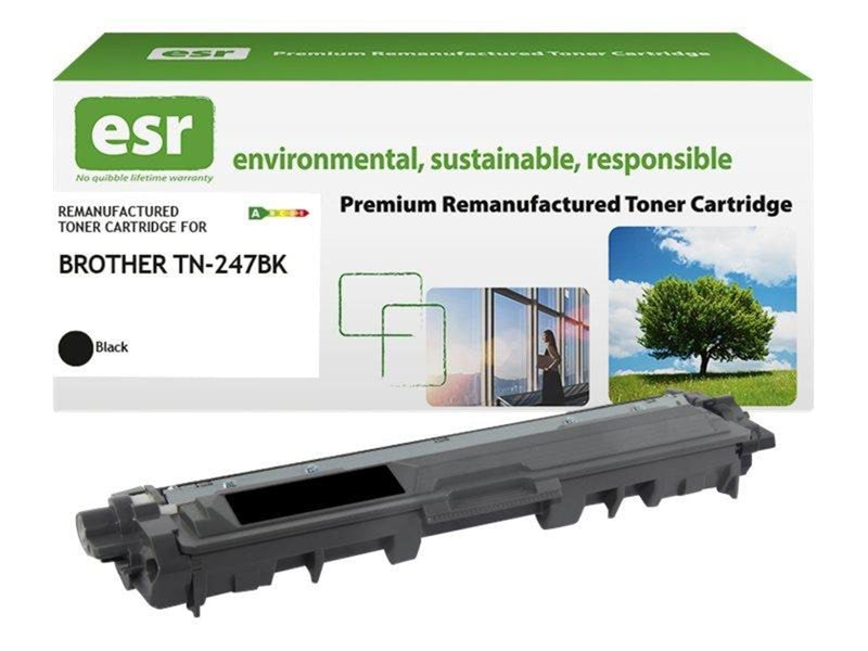 ESR - black - compatible - toner cartridge (alternative for: Brother TN247BK) - Tonerpatrone Schwarz