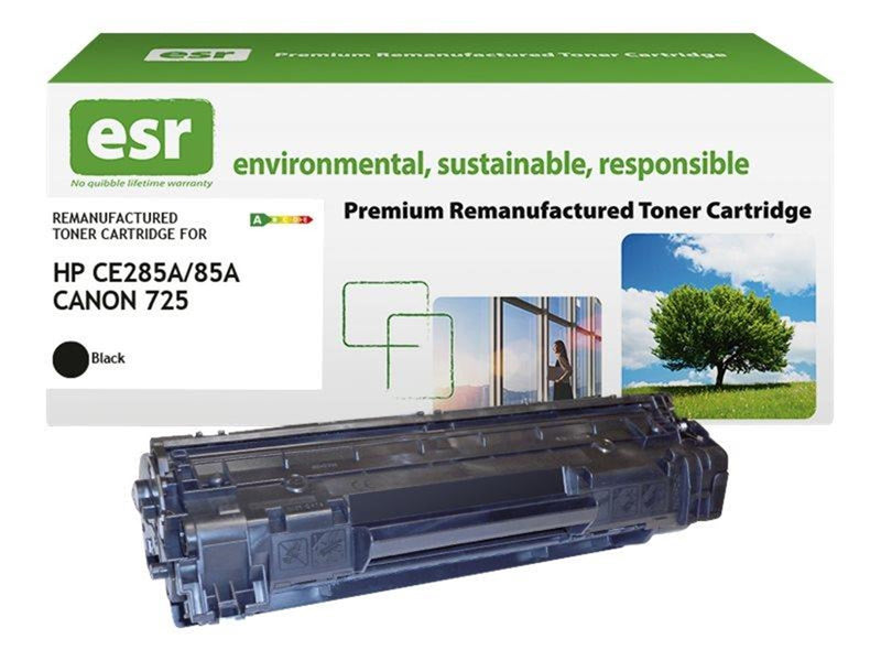 ESR - black - compatible - remanufactured - toner cartridge (alternative for: HP CE285A) - Tonerpatrone Schwarz