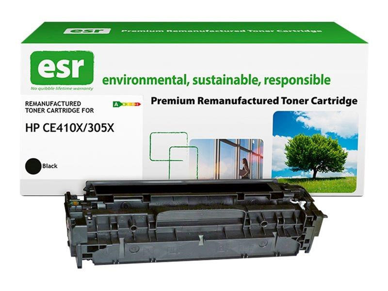 ESR - high capacity - black - compatible - remanufactured - toner cartridge (alternative for: HP 305X) - Tonerpatrone Schwarz
