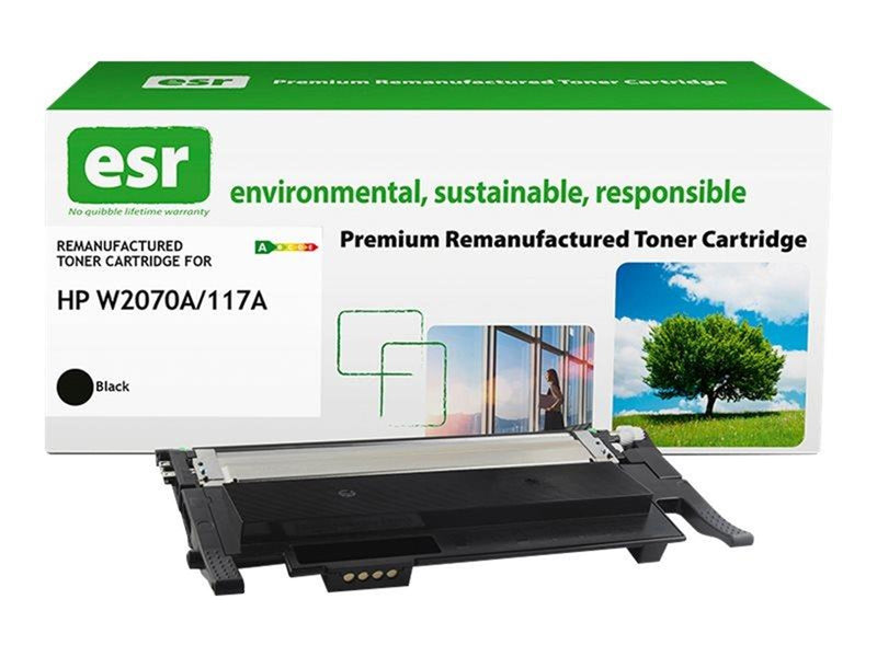 ESR - black - compatible - remanufactured - toner cartridge (alternative for: HP 117A) - Tonerpatrone Schwarz