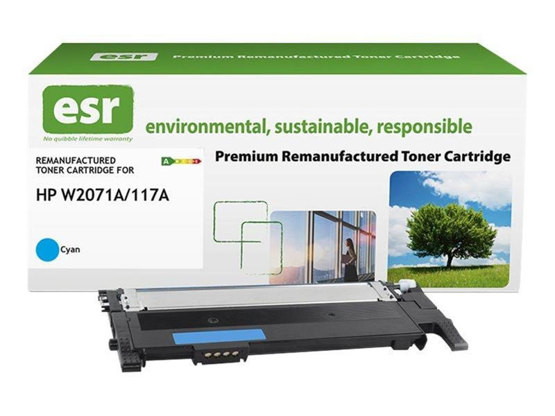 ESR - cyan - compatible - remanufactured - toner cartridge (alternative for: HP W2071A) - Tonerpatrone Cyan