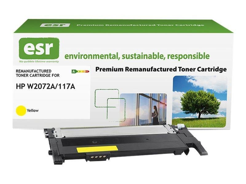 ESR - yellow - compatible - remanufactured - toner cartridge (alternative for: HP W2072A) - Tonerpatrone Gelb