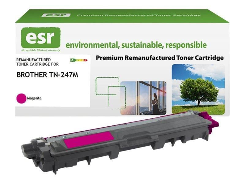 ESR - magenta - compatible - remanufactured - toner cartridge (alternative for: Brother TN247M) - Tonerpatrone Magenta