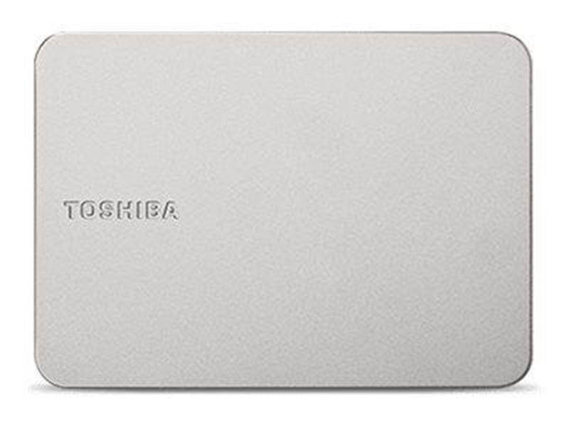 Toshiba Canvio Flex - hard drive - 1 TB - USB 3.2 Gen 1 - Extern Festplatte - 1TB - Silber