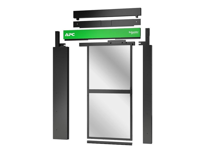 APC NetShelter - rack cooling system aisle containment sliding door - single