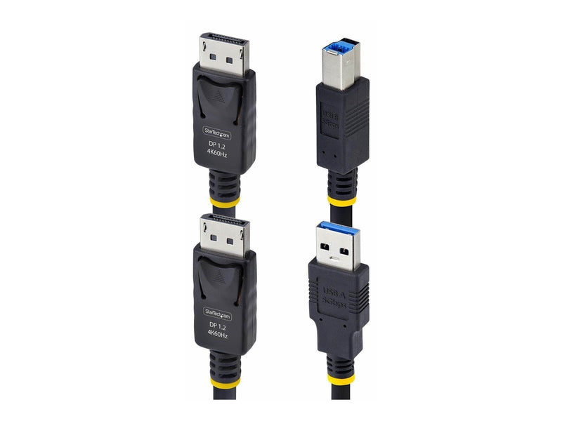 StarTech.com 6ft (1.8m) DisplayPort and USB 5Gbps KVM Cable - keyboard / video / mouse (KVM) cable - 1.8 m