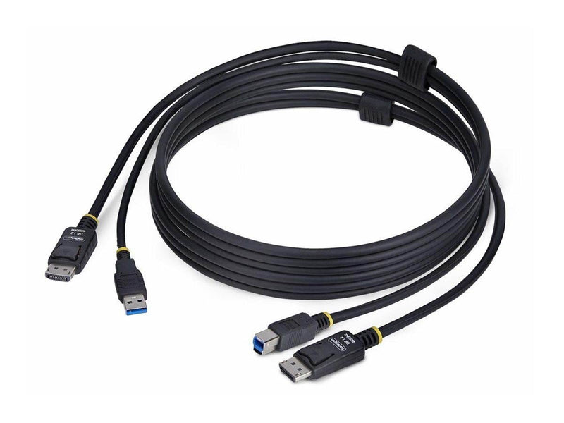 StarTech.com 6ft (1.8m) DisplayPort and USB 5Gbps KVM Cable - keyboard / video / mouse (KVM) cable - 1.8 m