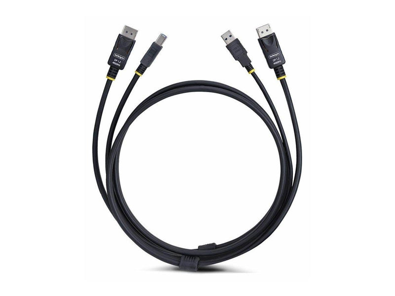 StarTech.com 6ft (1.8m) DisplayPort and USB 5Gbps KVM Cable - keyboard / video / mouse (KVM) cable - 1.8 m