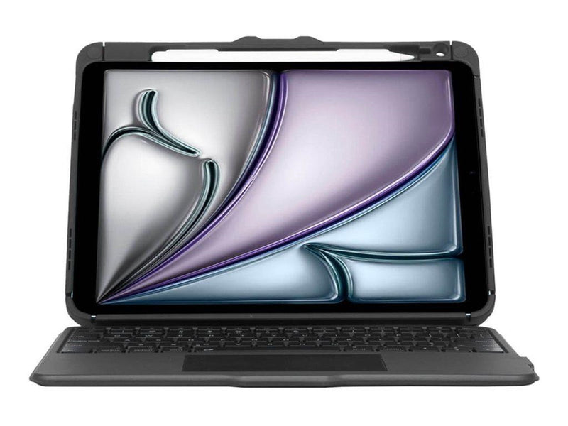 Targus Versavu - keyboard and folio case (keyboard case) - with trackpad - AZERTY - French - black Input Device - Tastatur & Fol