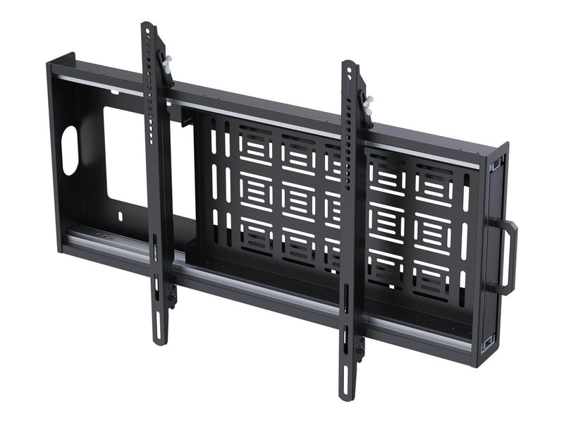 Vision VFM-W8X6S mounting kit - heavy-duty tiltable - for flat panel / mini PC - black 130 kg 90" 300 x 300 mm
