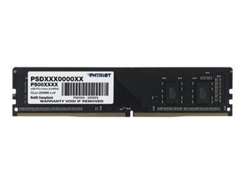 Patriot Signature Line - DDR4 - module - 8 GB - DIMM 288-pin - 1600 MHz / PC4-25600 - unbuffered