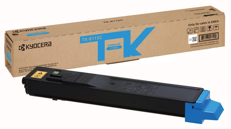 Kyocera Original TK-8115C Toner - cyan (1T02P3CNL0)