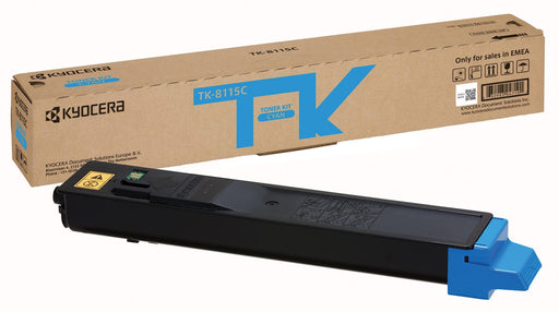 Kyocera Original TK-8115C Toner - cyan (1T02P3CNL0)
