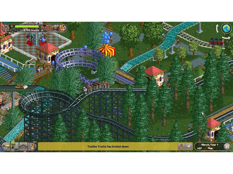 RollerCoaster Tycoon Classic - Nintendo Switch - Simulation - PEGI 3