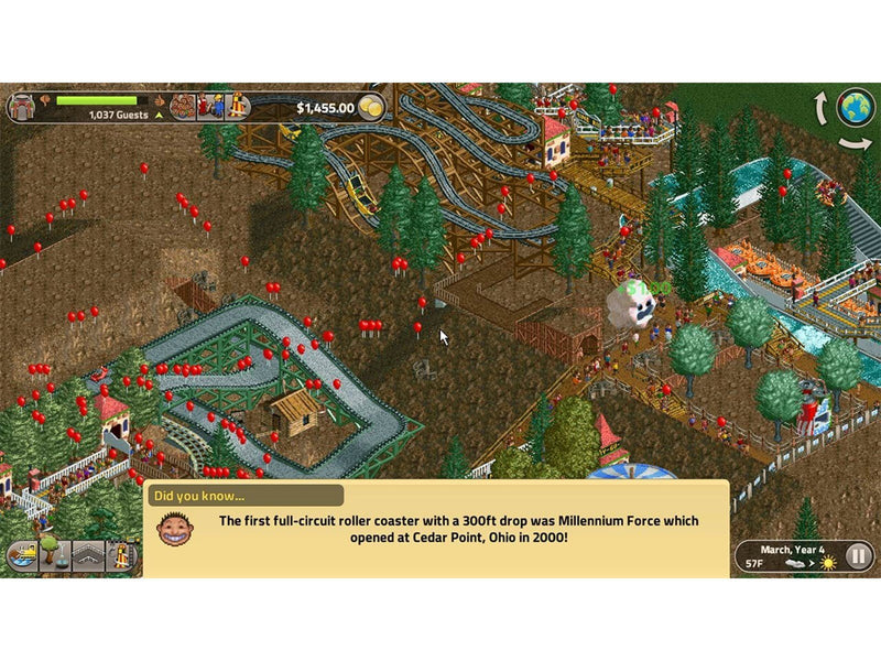 RollerCoaster Tycoon Classic - Nintendo Switch - Simulation - PEGI 3