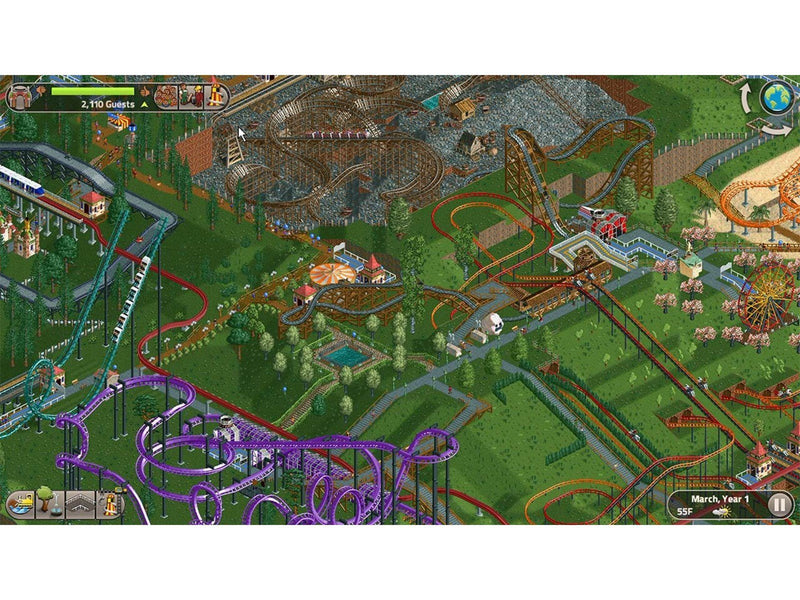 RollerCoaster Tycoon Classic - Nintendo Switch - Simulation - PEGI 3