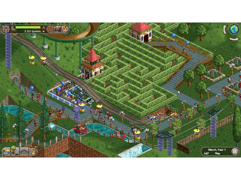 RollerCoaster Tycoon Classic - Nintendo Switch - Simulation - PEGI 3