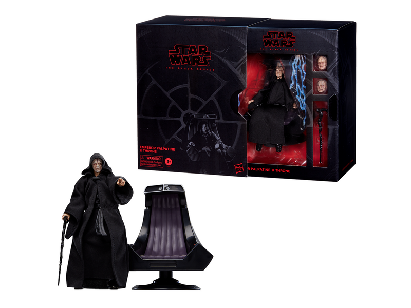 Star Wars The Black Series Emperor Palpatine & Throne 15 cm